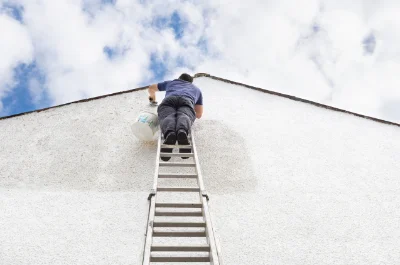 Peinture extérieure à Joux — façades et ravalement